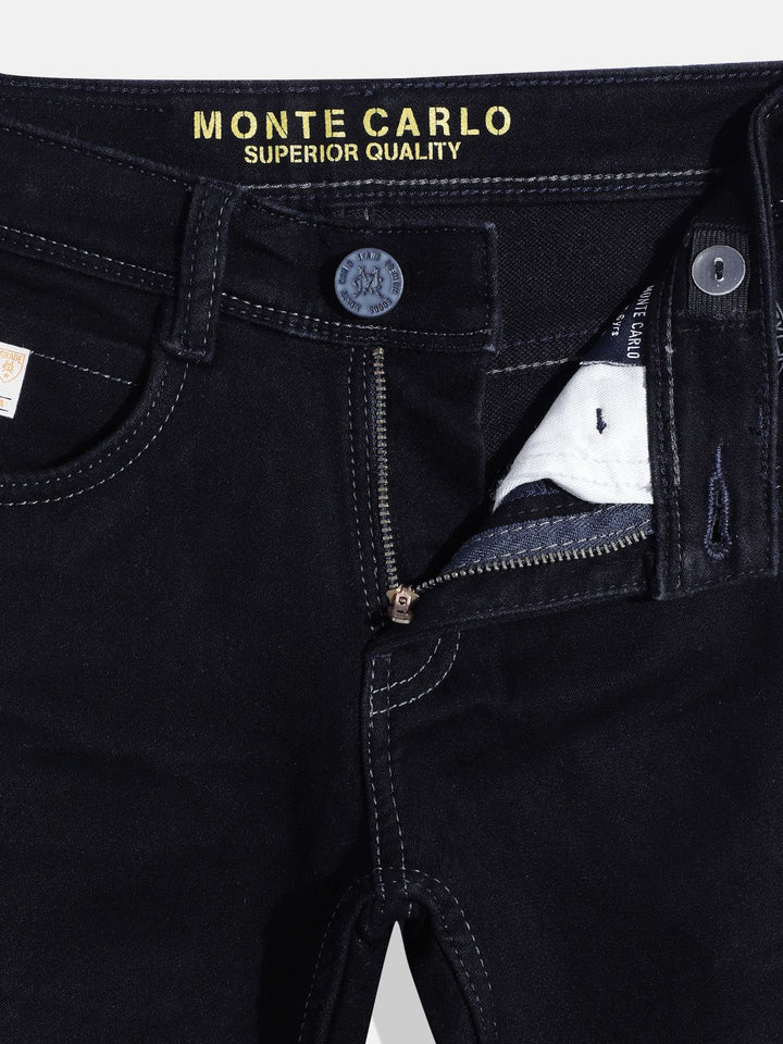 Monte Carlo Boys Straight Fit Stretchable Jeans