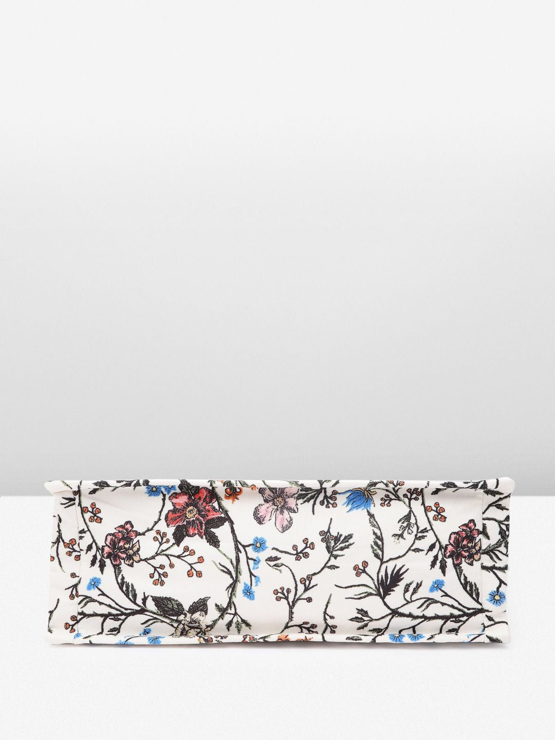 Lino Perros Floral Printed Structured Laptop Bag