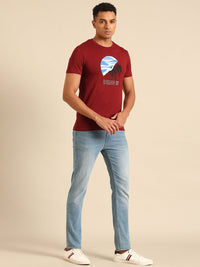 Being Human Printed Pure Cotton T-shirt