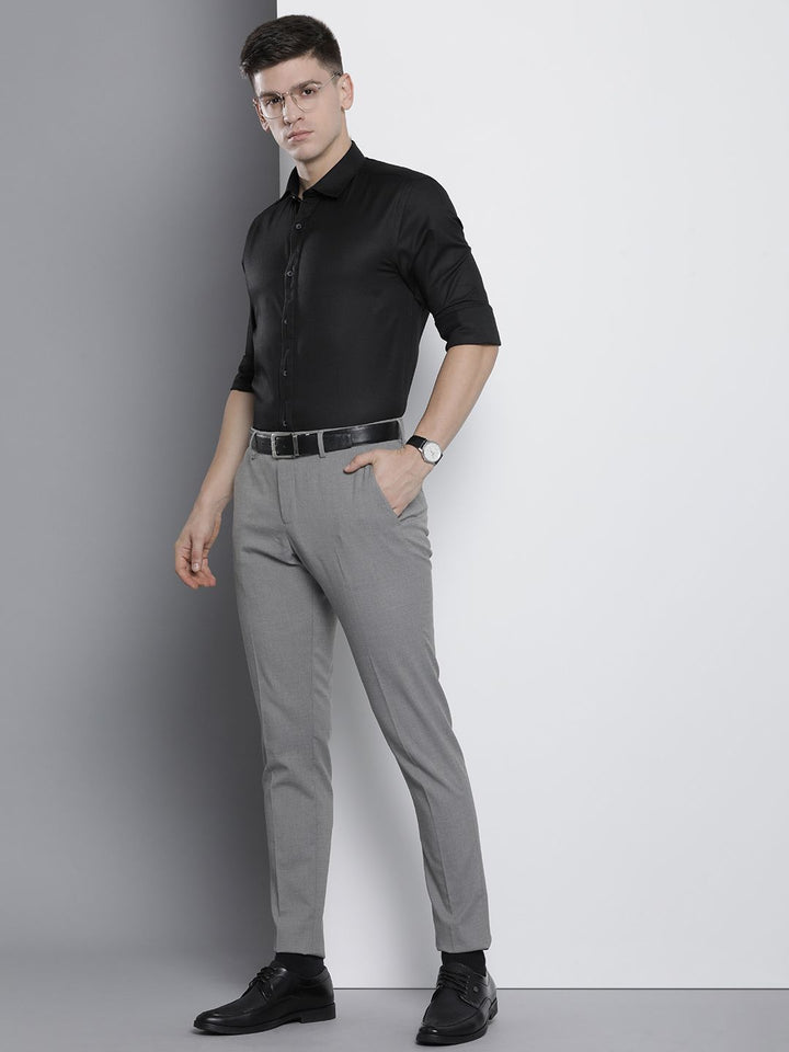 The Indian Garage Co. X Luxe Men Slim Fit Opaque Formal Shirt