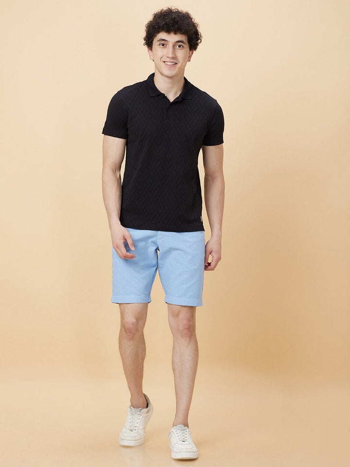 Being Human Self Designed Polo Collar Casual T-shirt