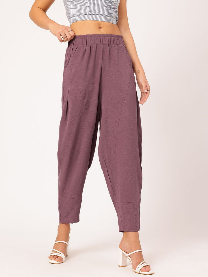 DressBerry Women Stylishly Tailored Casual Trousers