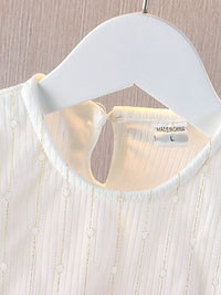 YK Girls Cotton Fit & Flare Dress