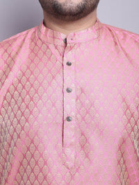 SOJANYA PLUS Woven Design Regular Kurta With Pyjamas & With Nehru Jacket