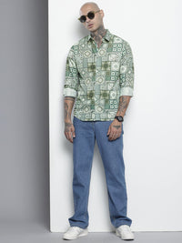 The Indian Garage Co Ethnic Motifs Printed Casual Shirt