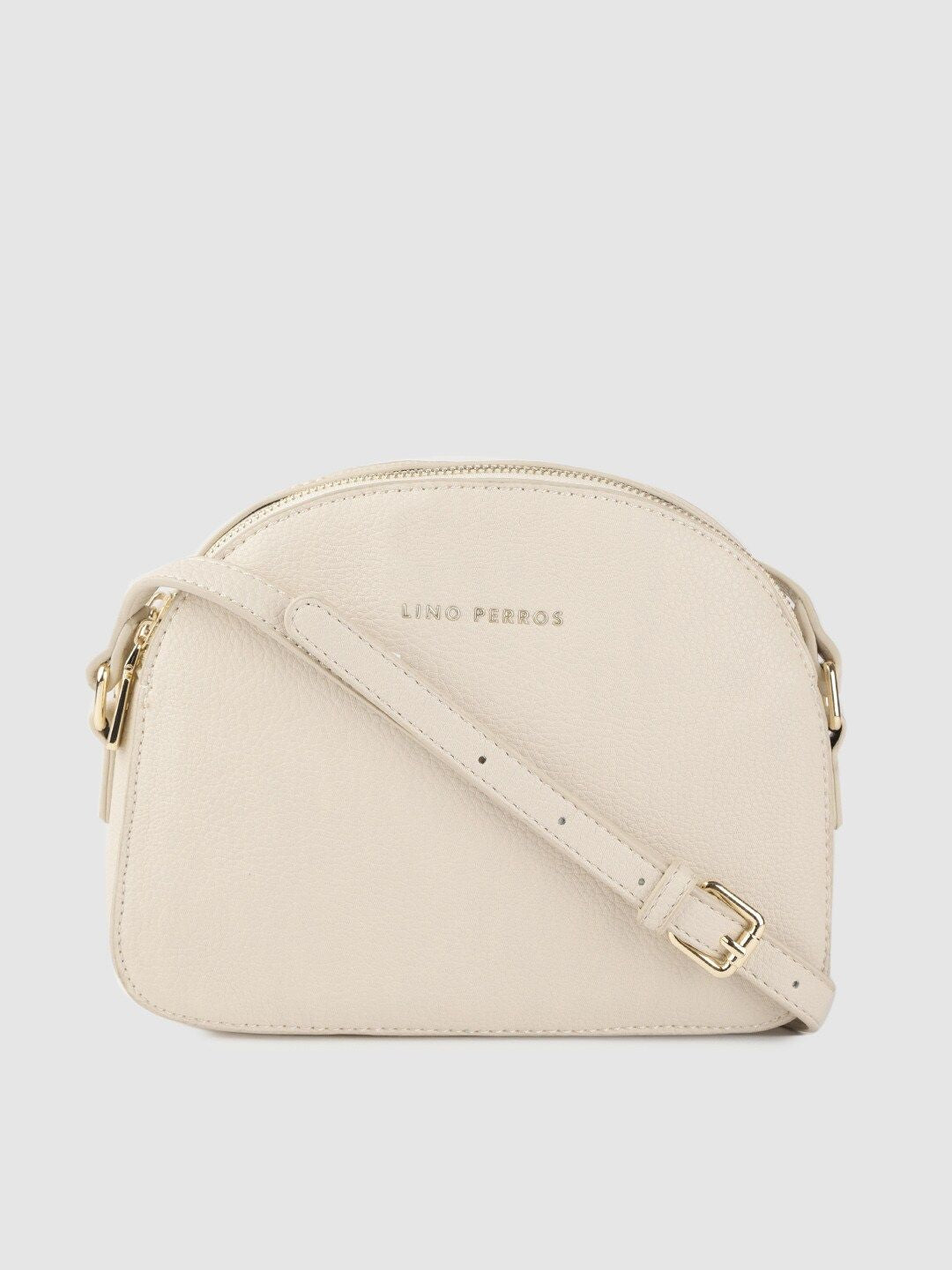 Lino Perros Off-White Solid Sling Bag