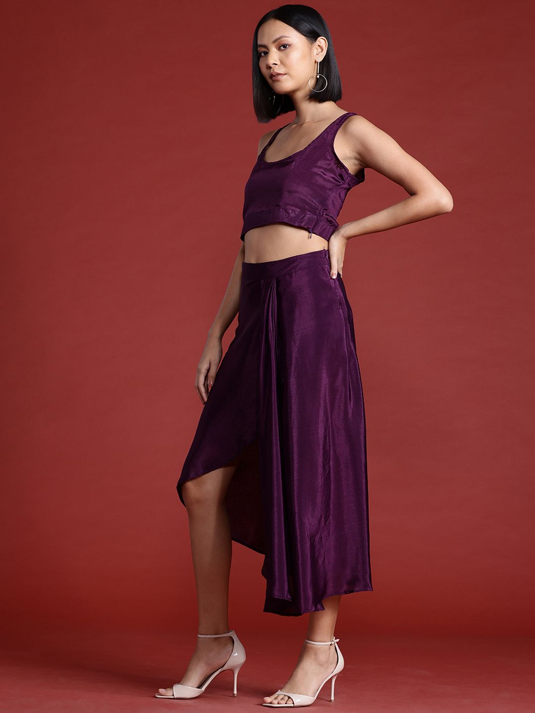 all about you Top with Skirt & Shrug Co-Ord Set
