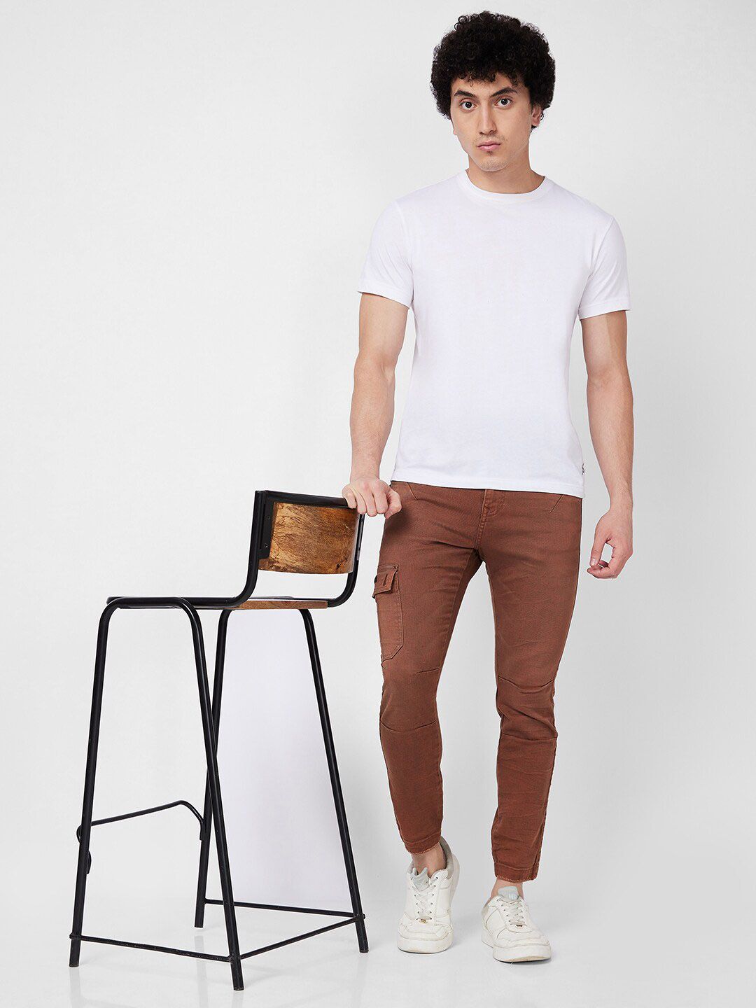 SPYKAR Men Clean Look Mid-Rise Cotton Jeans