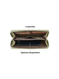 Metro Women Zip Around Wallet