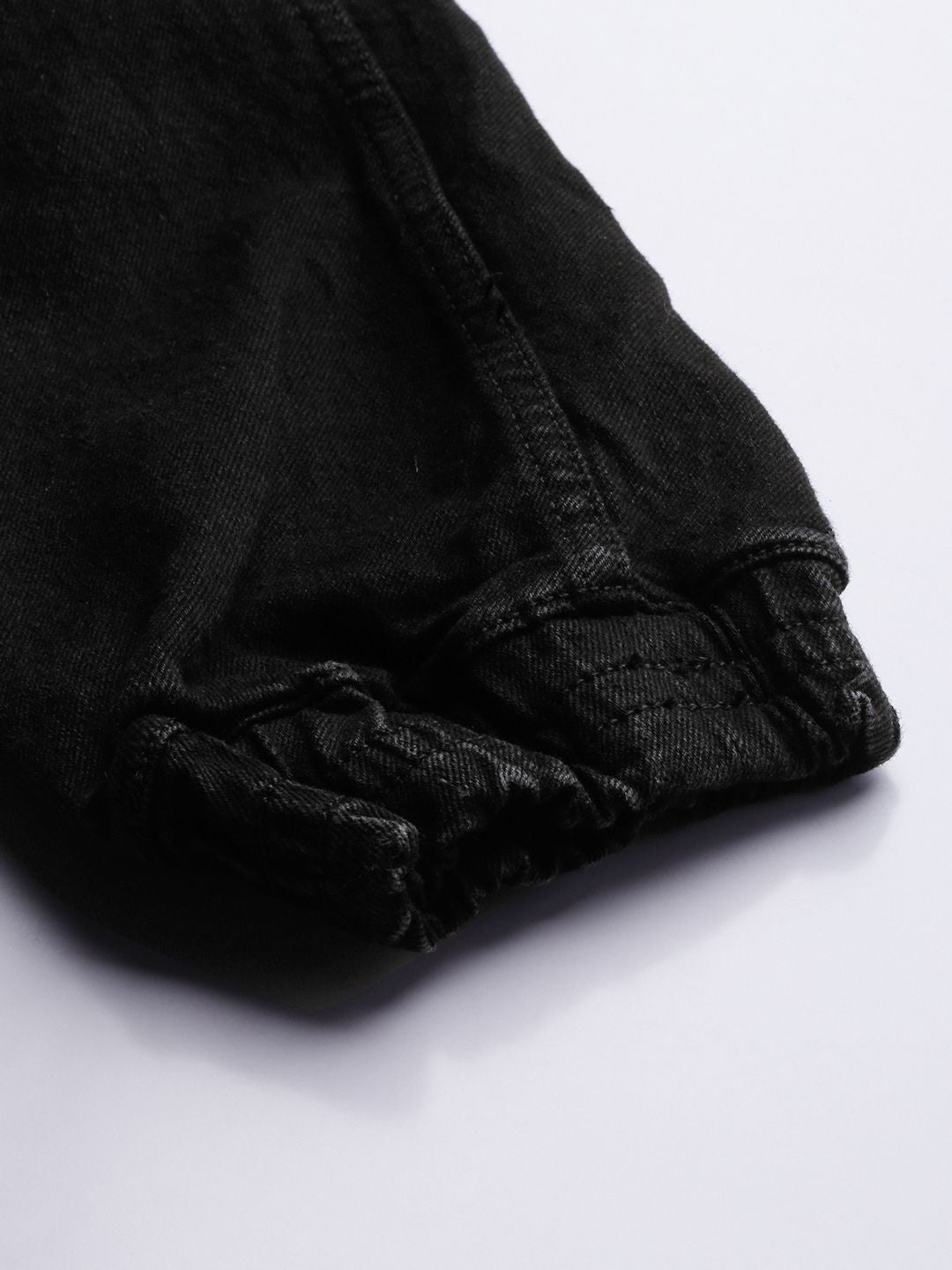 Garage CO Lelaki India Hitam Slim Seluar jeans