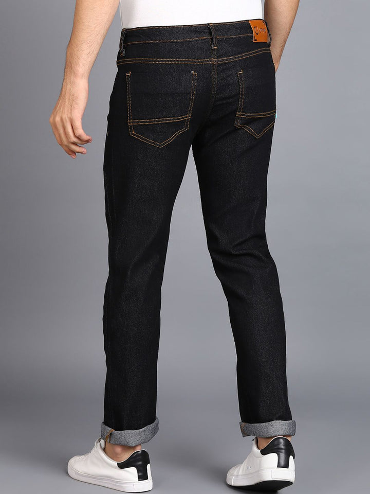 Urbano Fashion Men Clean Look Mid-Rise Stretchable Jeans