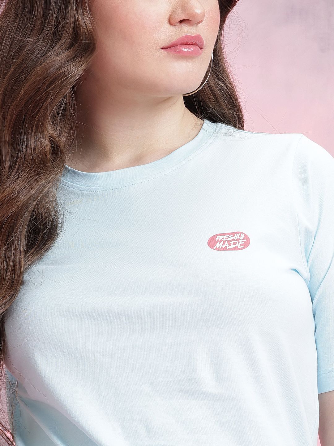 DressBerry Graphic Printed Pure Cotton T-shirt