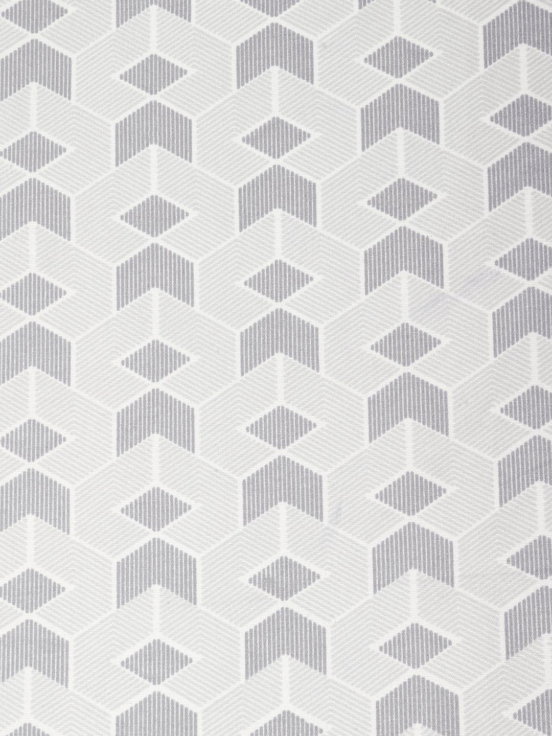 Myntra Elegant Homes Grey Geometric 300 TC Single Bedsheet with 1 Pillow Covers