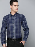 DENNISON Men Smart Tartan Checks Formal Shirt
