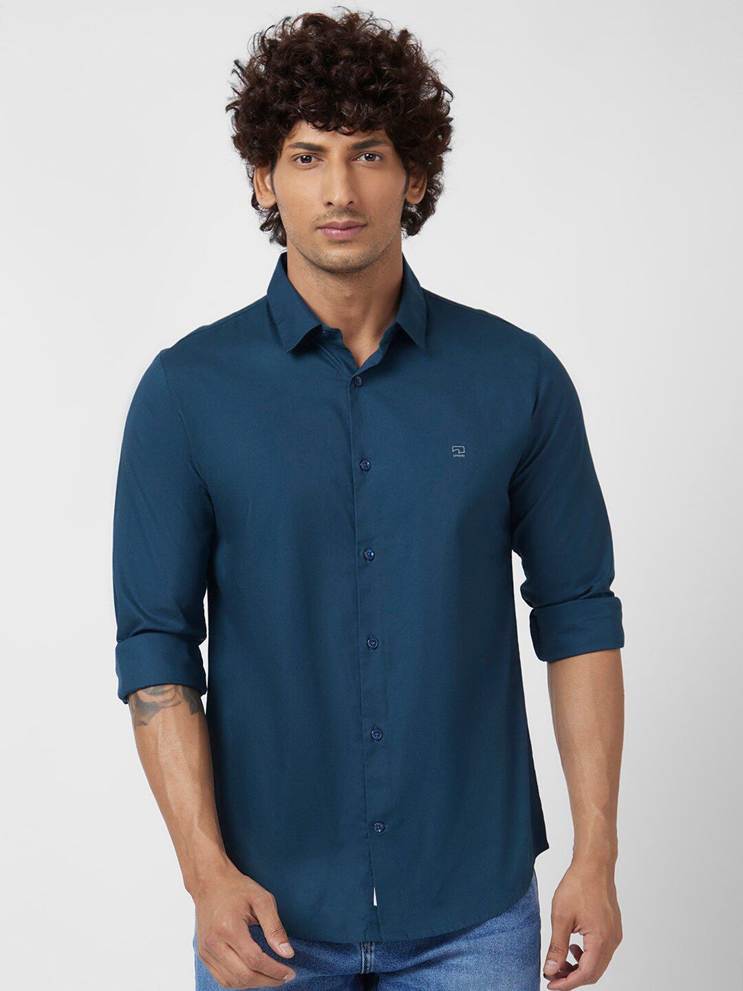 SPYKAR Regular Fit Classic Casual Shirt