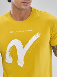 SPYKAR Men Typography Printed Slim Fit T-shirt