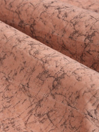 Cortina Set Of 2 Peach-Coloured & Black Velvet Room Darkening Door Curtain