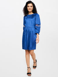 AND Women Blue A-Line Dress
