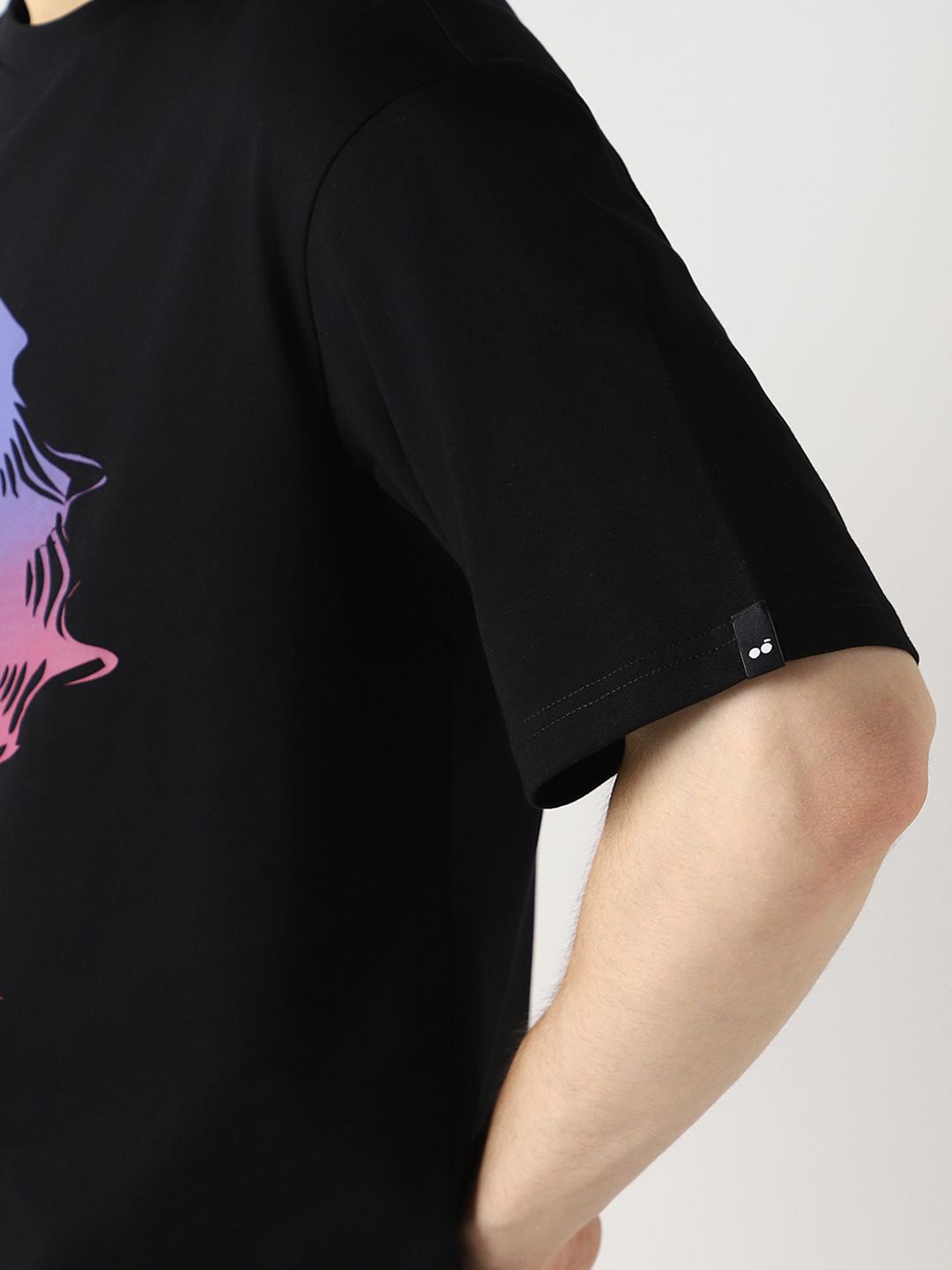 Bewakoof Men Pure Cotton & Oversized Printed T-shirt