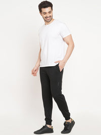Sweet Dreams Men Black Solid Joggers