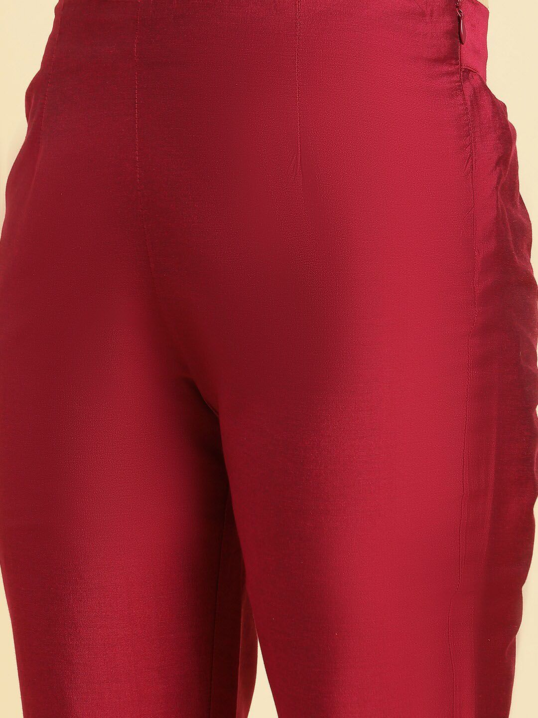 W Women Mid Rise Slim Fit Regular Trousers