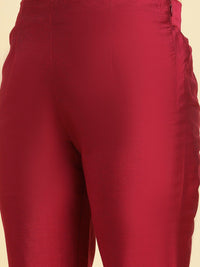 W Women Mid Rise Slim Fit Regular Trousers