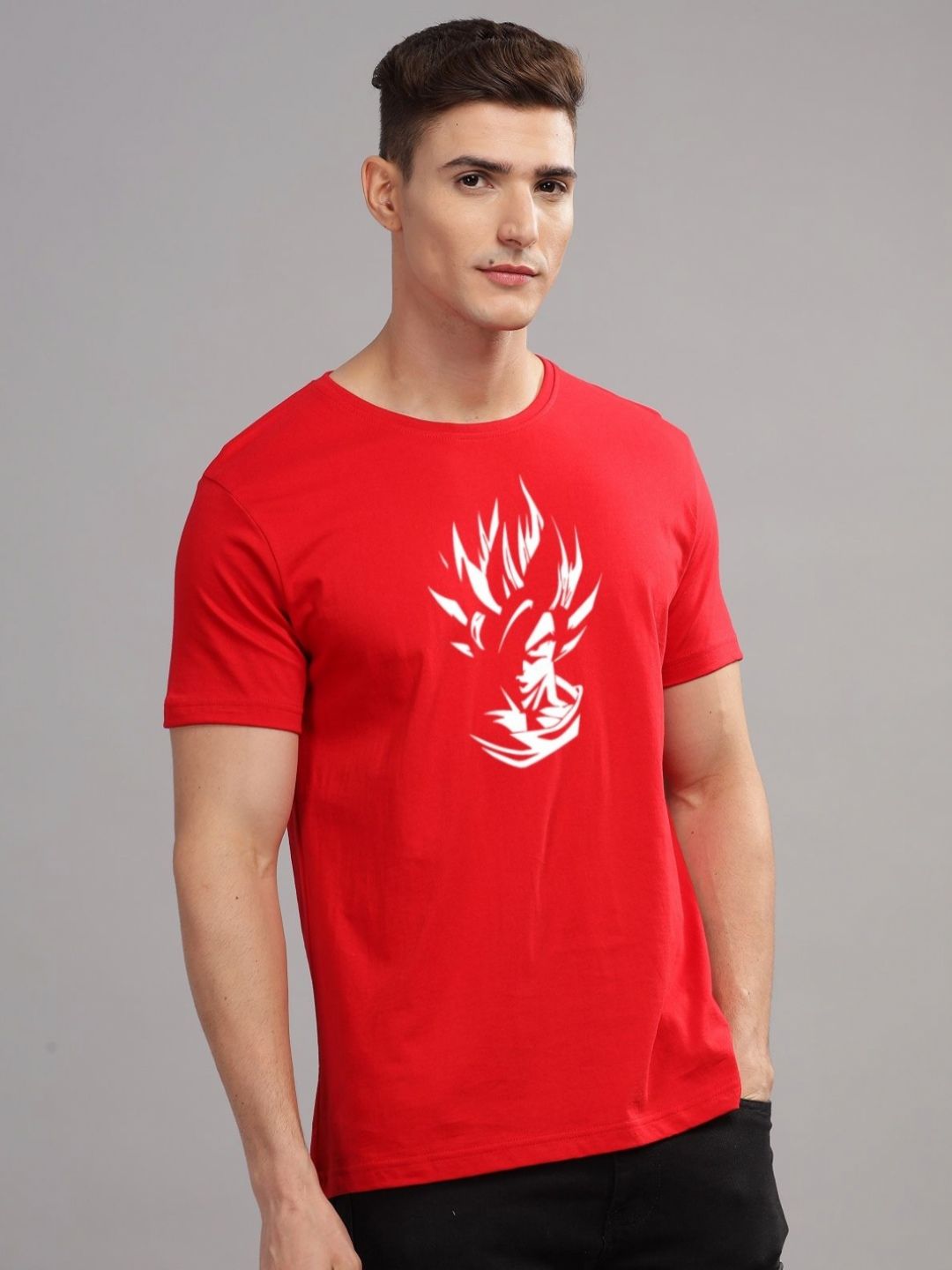 ADRO Men Typography Printed Raw Edge T-shirt