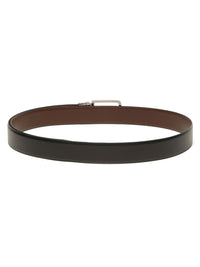 Teakwood Leathers Men Textured Leather Reversible Formal Belt