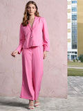 DressBerry Lapel Collar Blazer-Style Co-ords
