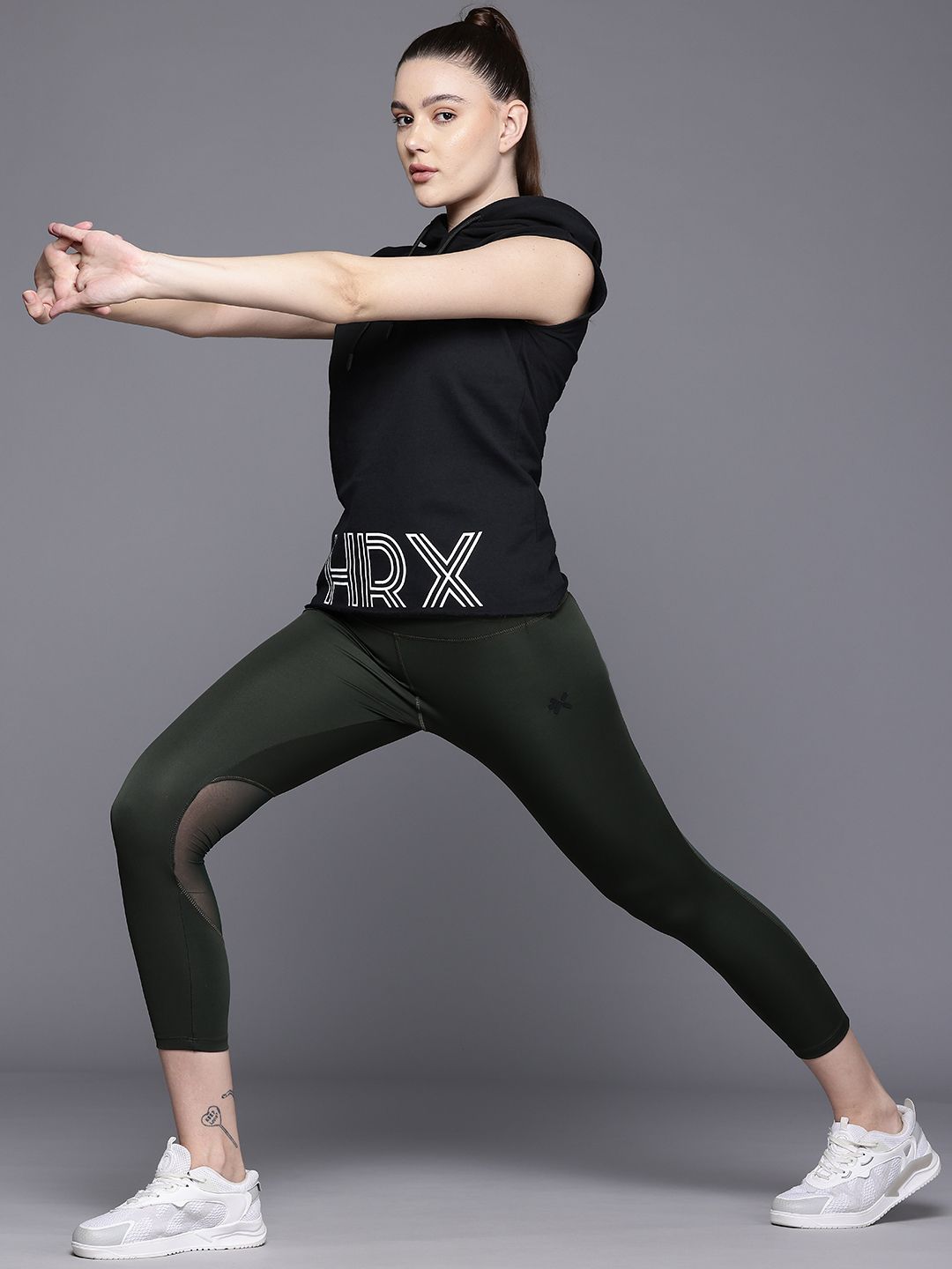 HRX by Hrithik Roshan Hooded Training Sweatshirt