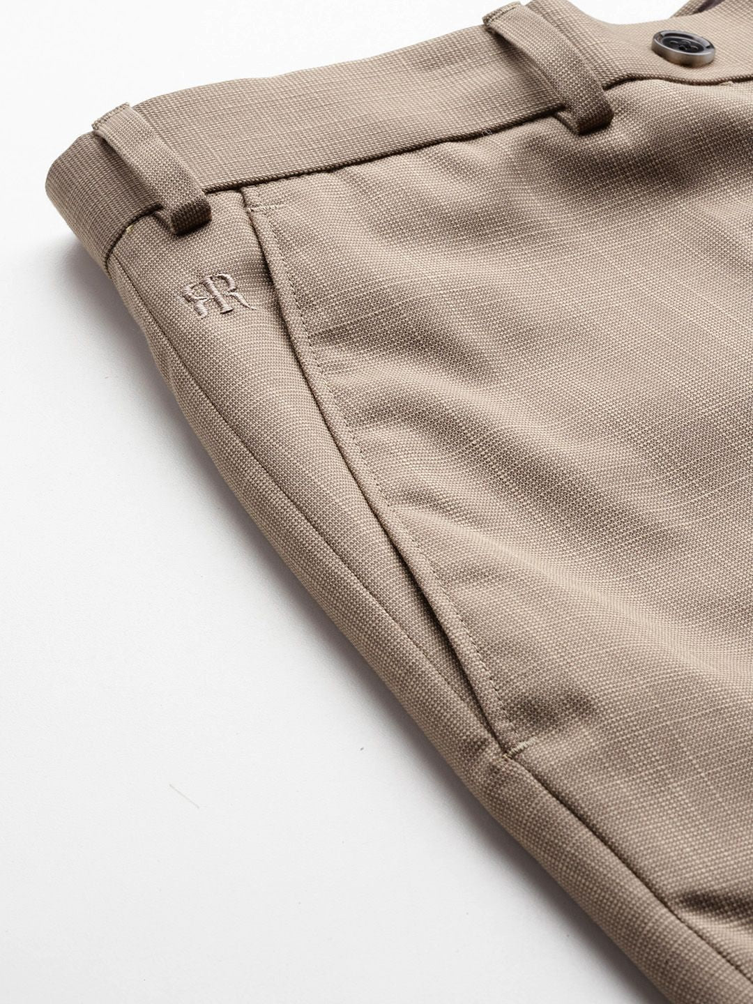 Raymond Men Slim Fit Textured Trousers