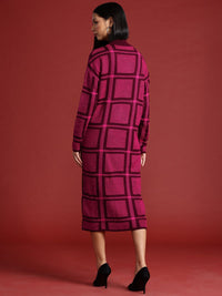 all about you Acrylic Jumper Midi Dress