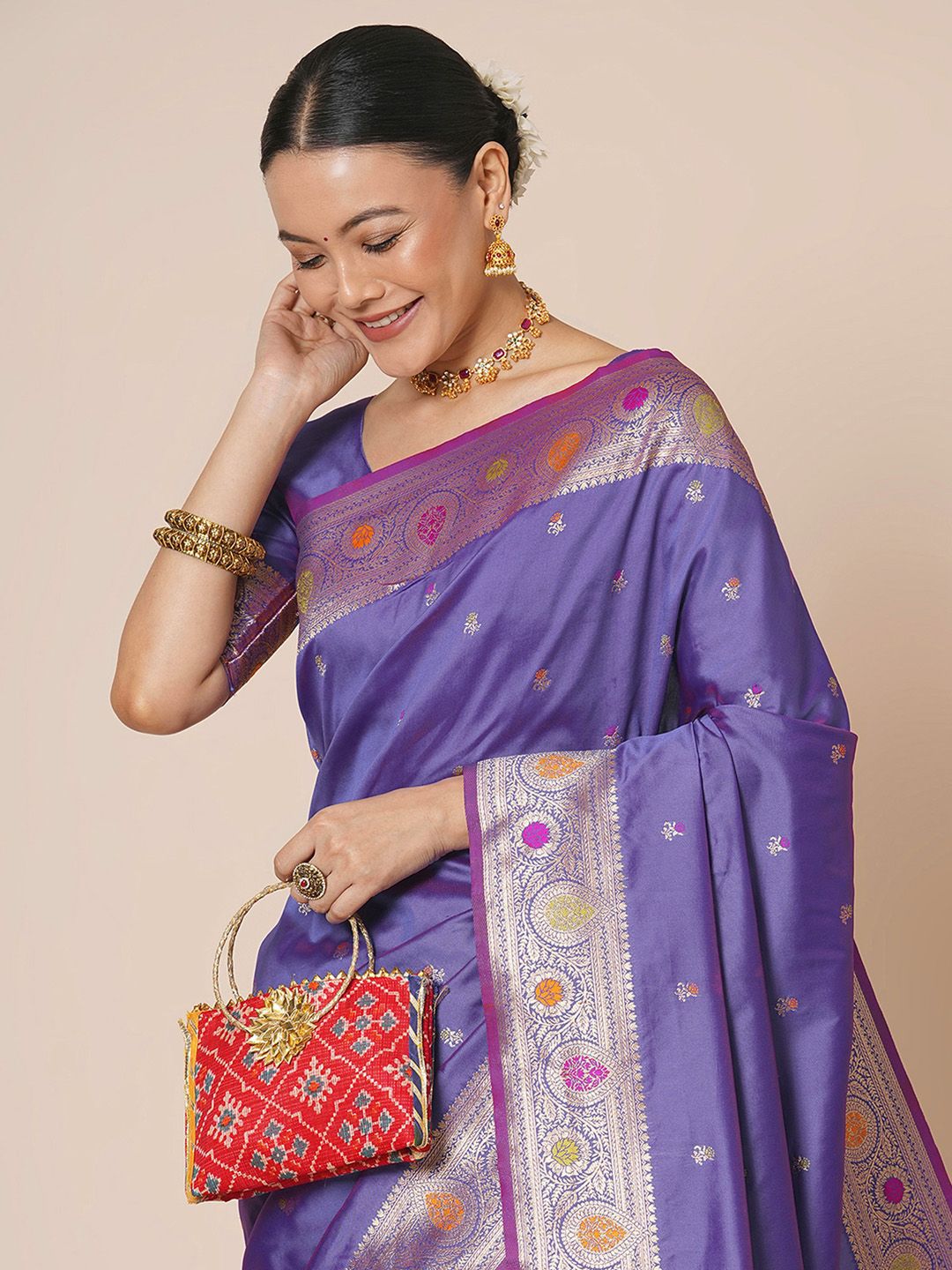 House of Pataudi Woven Design Banarasi Saree