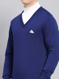 Monte Carlo Men V-Neck Woollen Pullover Sweater