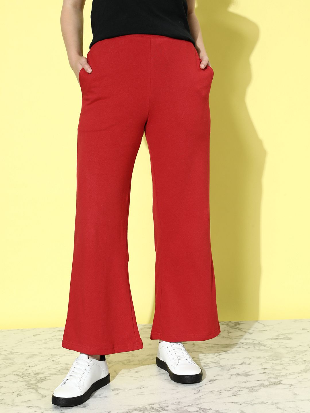 DILLINGER Women Solid Relaxed Fit Track Pant