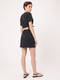 DressBerry Twin Tie-Up Monochrome Matrix Co-ords
