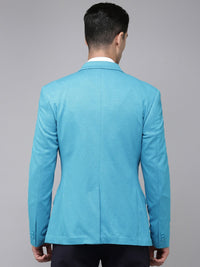 Park Avenue Solid Regular Fit Single-Breasted Formal Blazer