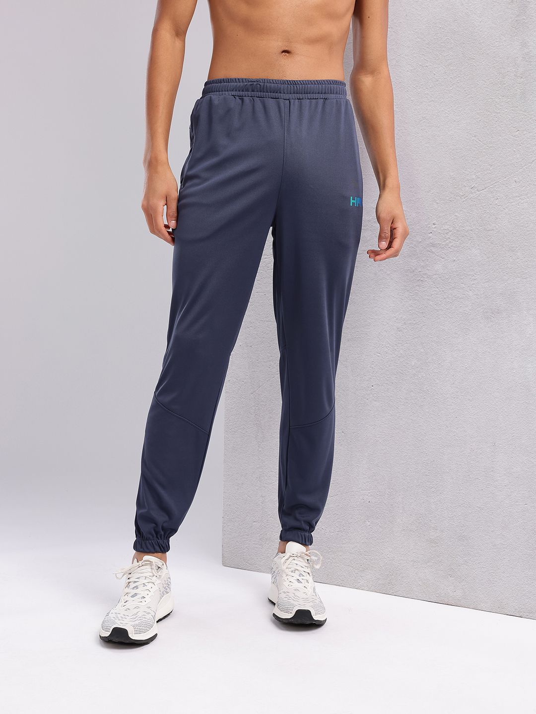 HRX oleh Hrithik Roshan Lelaki Mid-Rise Rapid-Dry Training Joggers