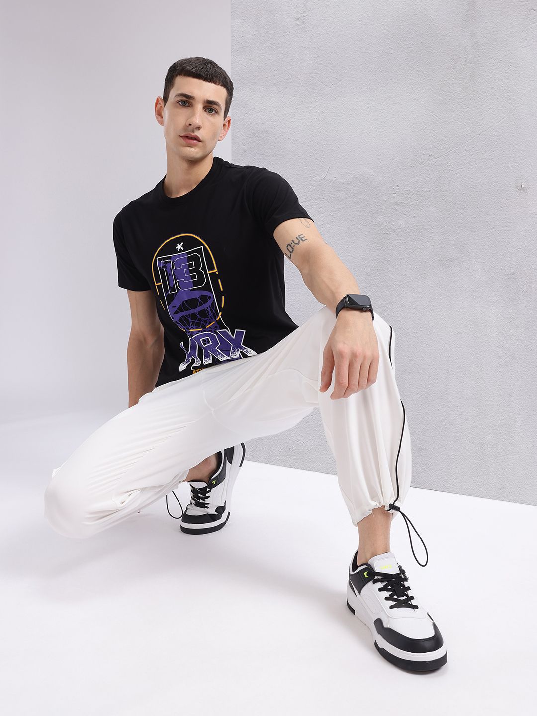 HRX by Hrithik Roshan Printed Lifestyle T-shirt