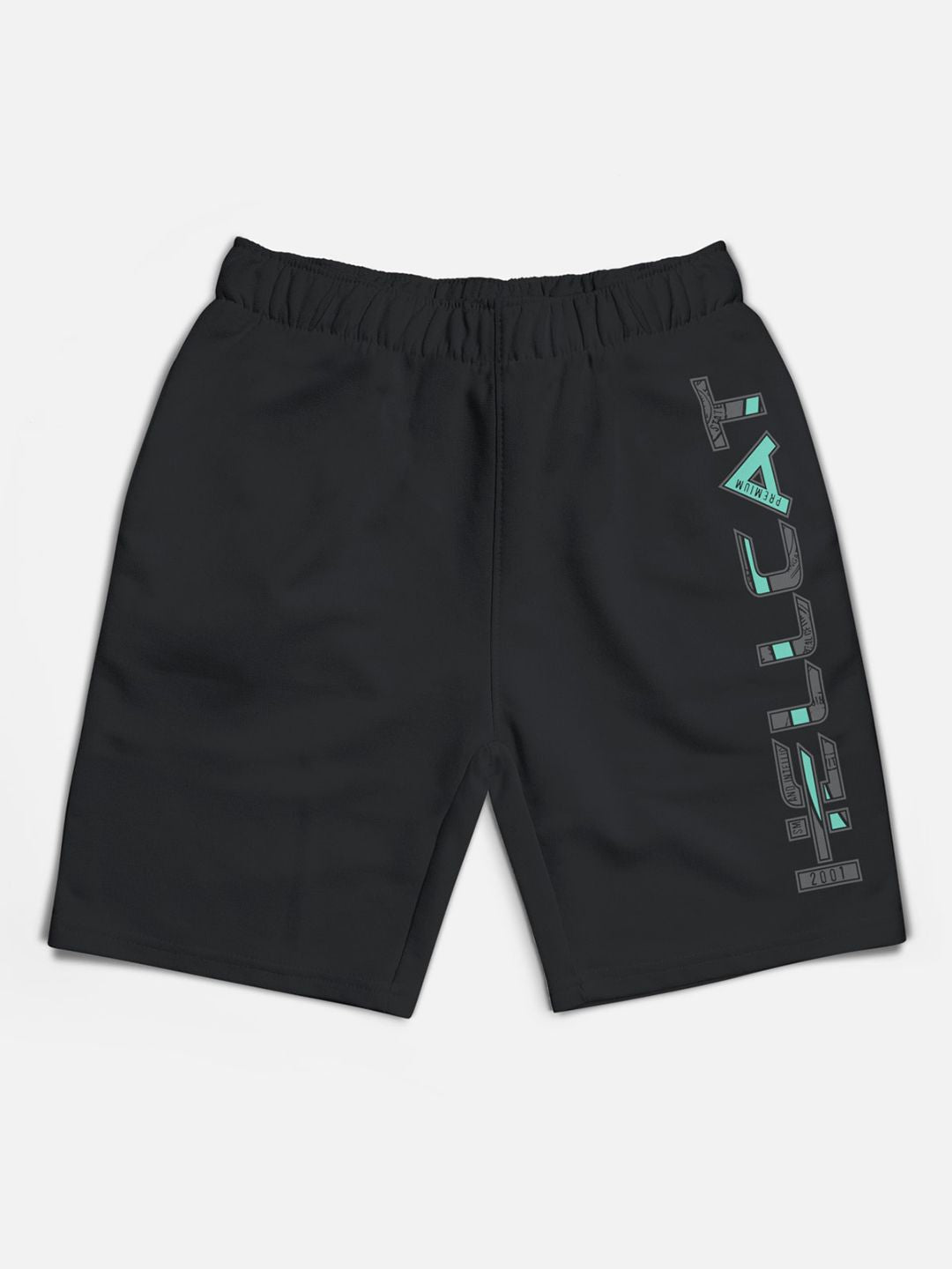 HELLCAT Boys Pack Of 5 Mid-Rise Colourblocked Cotton Shorts
