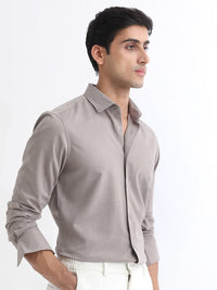 RARE RABBIT Men Gunjan Slim Fit Cotton Shirt