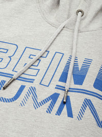 Being Human Brand Logo Printed Hooded Sweatshirt