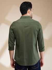 Being Human Men Slim Fit Opaque Casual Shirt