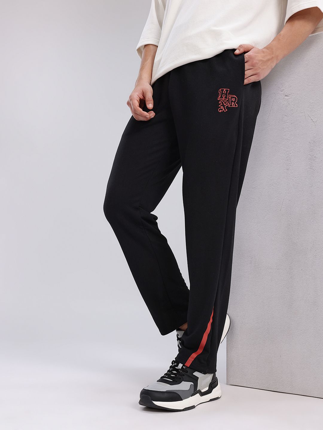 HRX by Hrithik Roshan Men Mid-Rise Lifestyle Track Pants