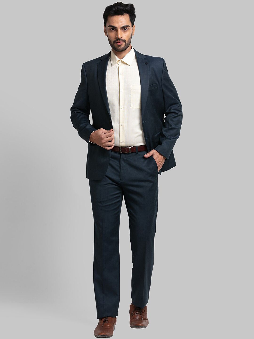 Raymond Men Single Breasted Two Piece Formal Suit
