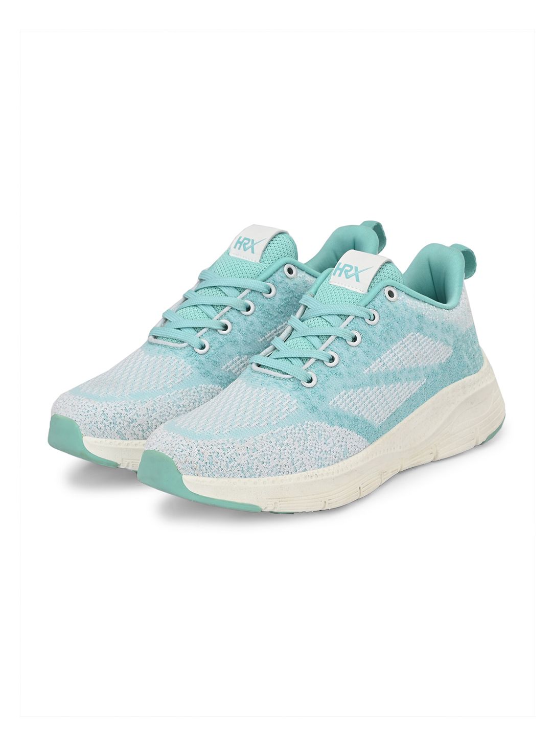 HRX by Hrithik Roshan Women Blue Flyknit Technology Running Shoes
