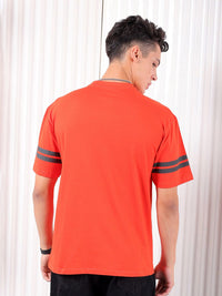 The Indian Garage Co Typography Printed Pure Cotton Boxy T-shirt