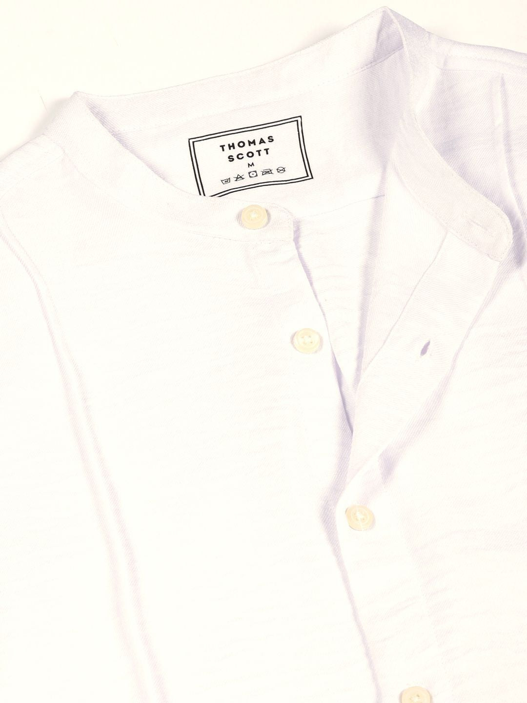 Thomas Scott Men Premium Slim Fit Textured Casual Shirt