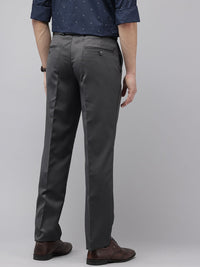 Park Avenue Men Textured Formal Trousers