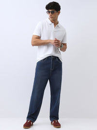 Urbano Fashion Men Solid Regular Fit Half Sleeve Cotton Polo T-Shirt